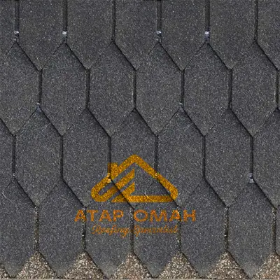 Tarkey-Atap-Aspal-Bitumen-made-in-USA-warna-Midnight-Black-ATAPOMAH