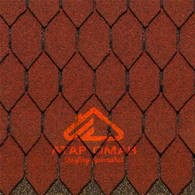 Tarkey-Atap-sirap-Aspal-bitumen-dari-USA-warna-Spanish-Red-ATAP-OMAH