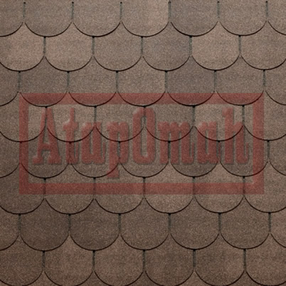 Tegola Top Shingle Traditional 020-2-TONE-BROWN-1
