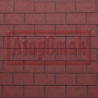 Tegola premium rectangular 001-RED
