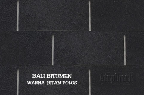 contoh warna atap bitumen aspal merk bali bitumen hitam polos T