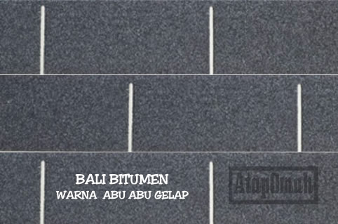 contoh warna atap bitumen aspal merk bali bitumen warna abu abu gelap T