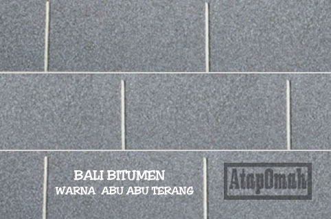 contoh warna atap bitumen aspal merk bali bitumen warna abu abu terang T